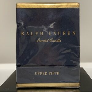 Ralph Lauren Home Fragrance Upper Fifth Scented Candle 9.6 Oz 272 g NOS Sealed
